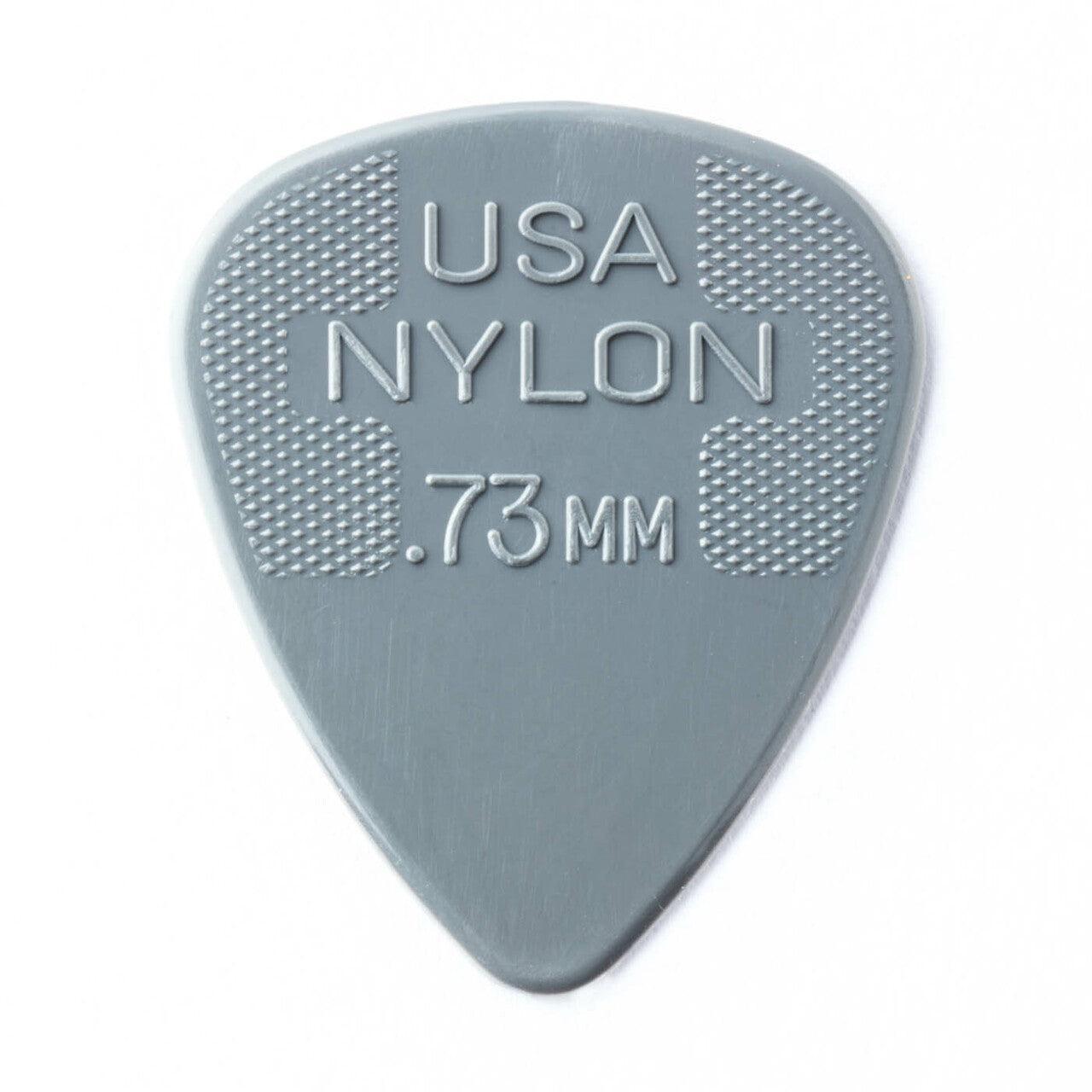 0.73mm Pick Nylon Grey - Guitars - Picks by Jim Dunlop at Muso's Stuff