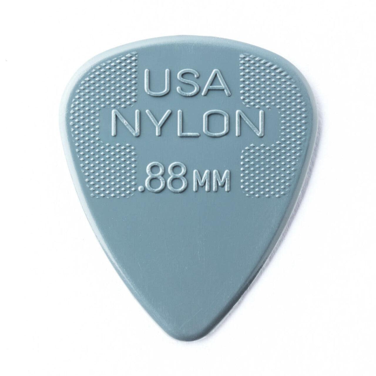 0.88mm Pick Nylon Grey - Guitars - Picks by Jim Dunlop at Muso's Stuff