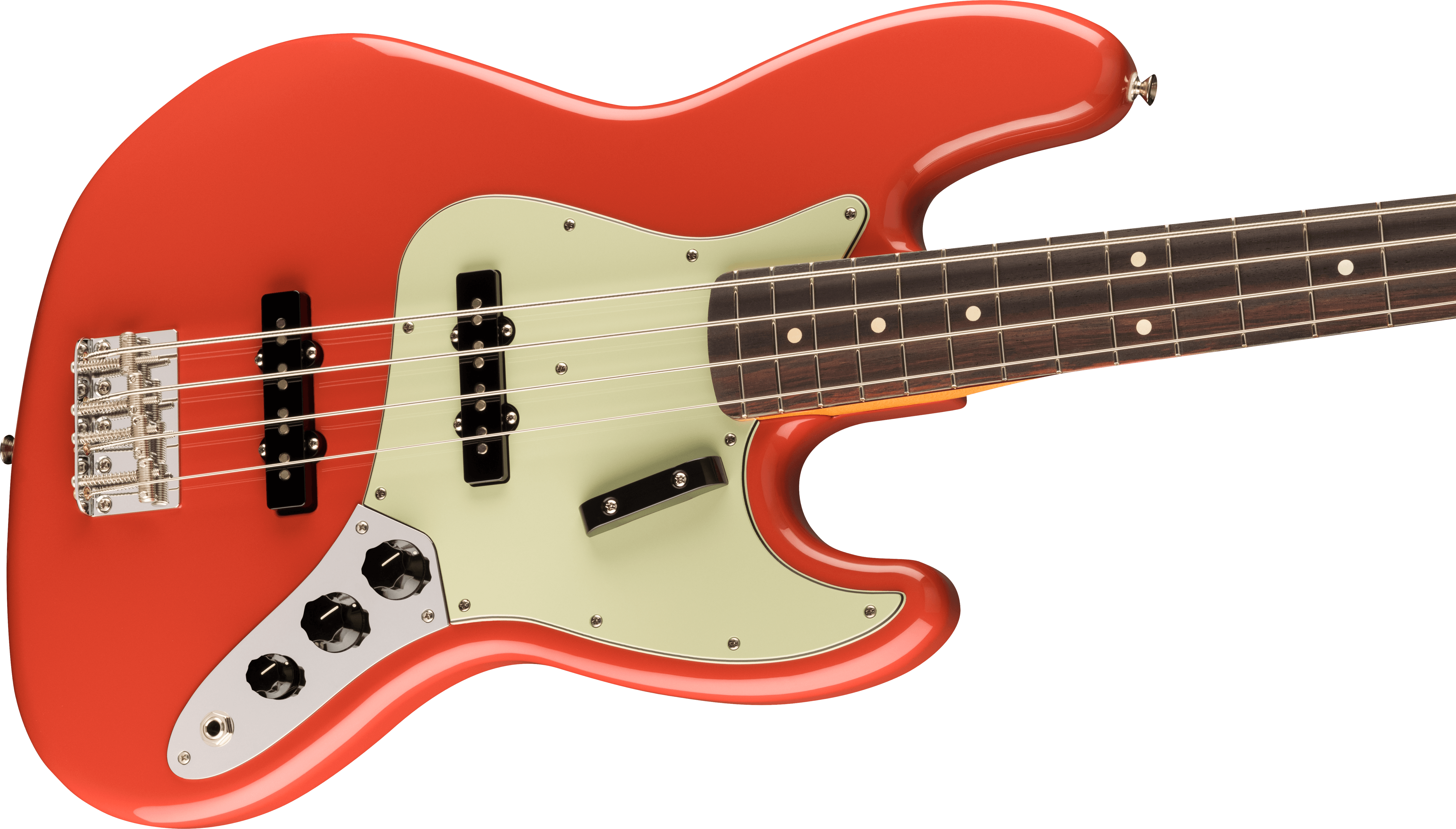 Vintera II 60s Jazz Bass Rosewood Fingerboard Fiesta Red
