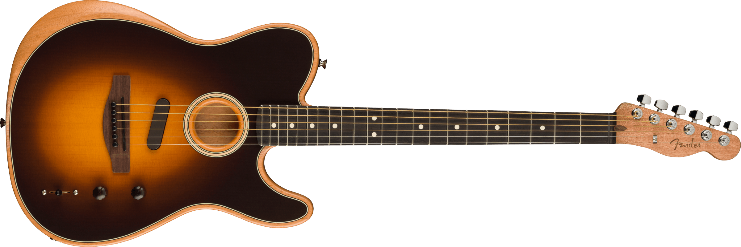Acoustasonic Player Telecaster Rosewood Fingerboard Shadow Burst