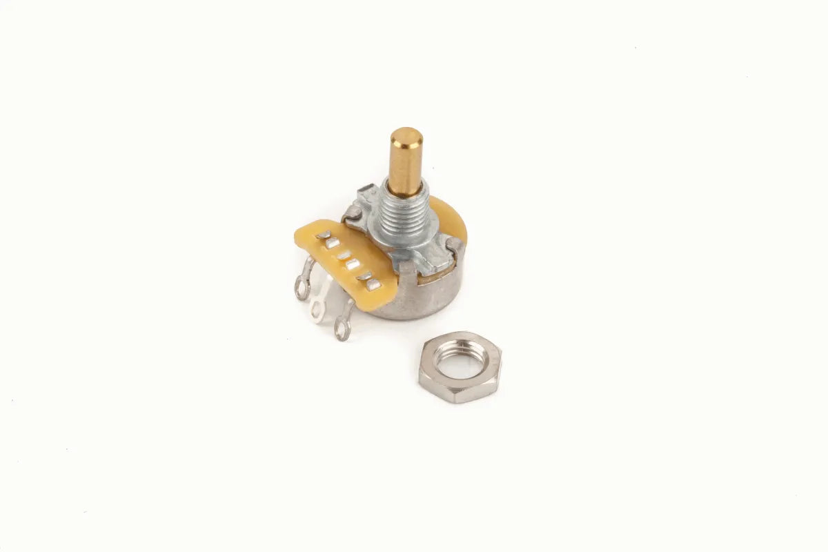 Fender 1 Meg linear mini solid-shaft potentiometer