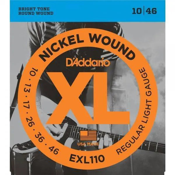 10-46 Electric Guitar Strings Set Nickel Wound Super Light EXL110-Strings - Electric Guitar-Muso's Stuff 