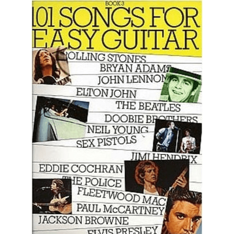 101 Songs for Easy Guitar Book 3 - Print Music by Hal Leonard at Muso's Stuff
