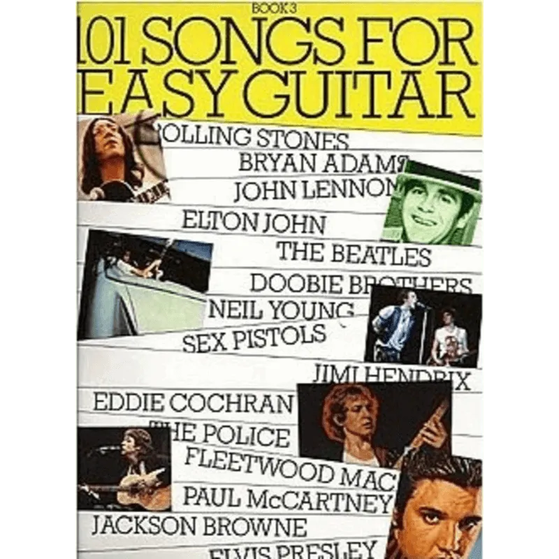 101 Songs for Easy Guitar Book 3-Print Music-Muso's Stuff 