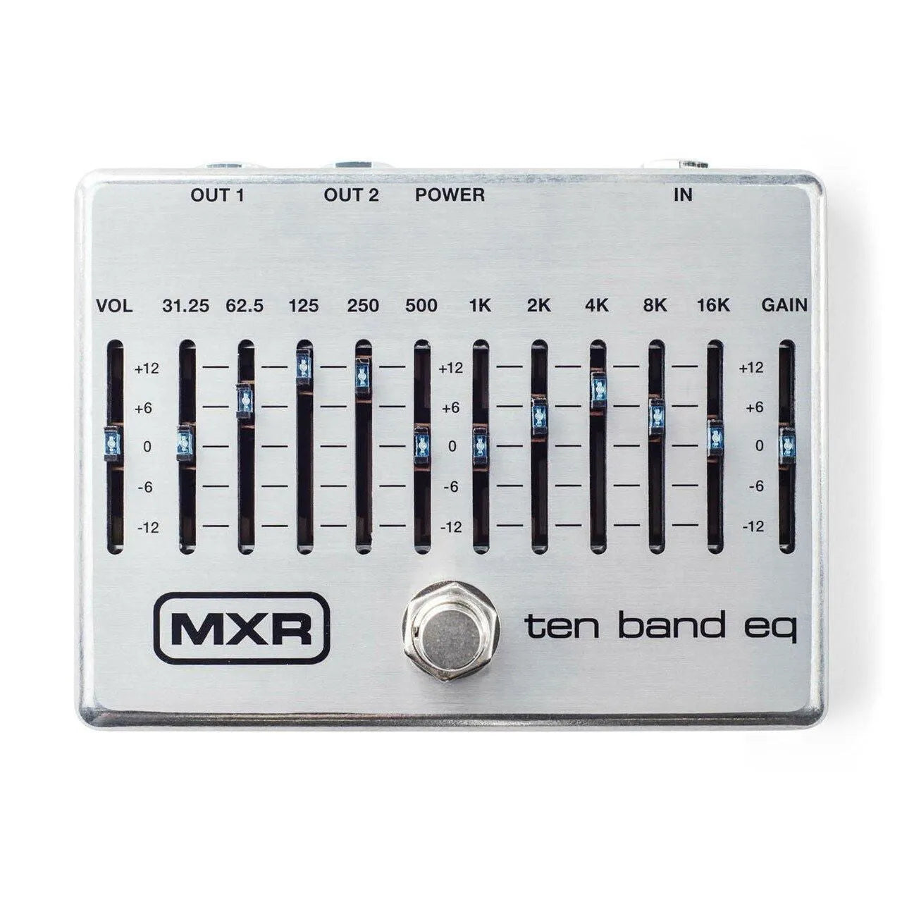 10 Band EQ Effect Pedal-Guitar - Effects Pedals-Muso's Stuff 