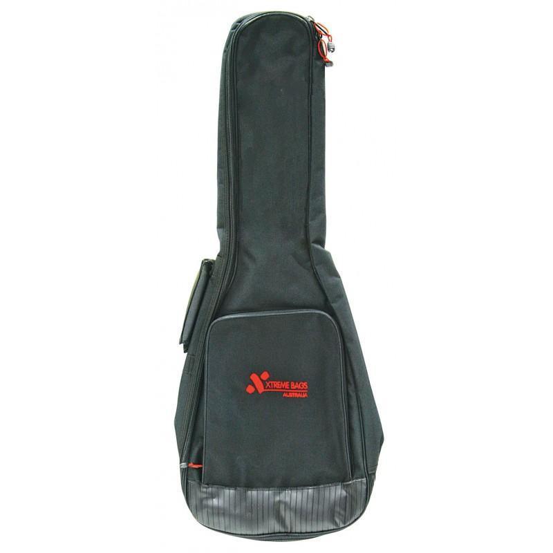 1/2 Size Classical Guitar Bag Black Heavy Duty 5mm Padding - Cases & Bags by Xtreme at Muso's Stuff