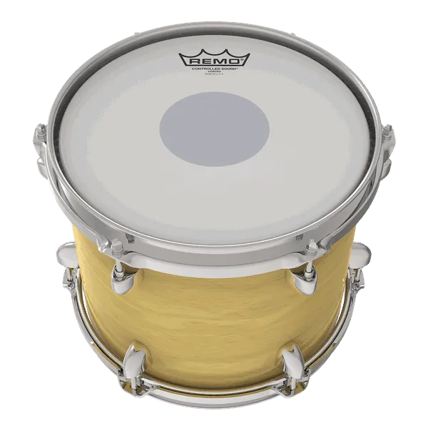 13 Inch Drum Head Coated Batter Black Dot Bottom--Muso's Stuff 