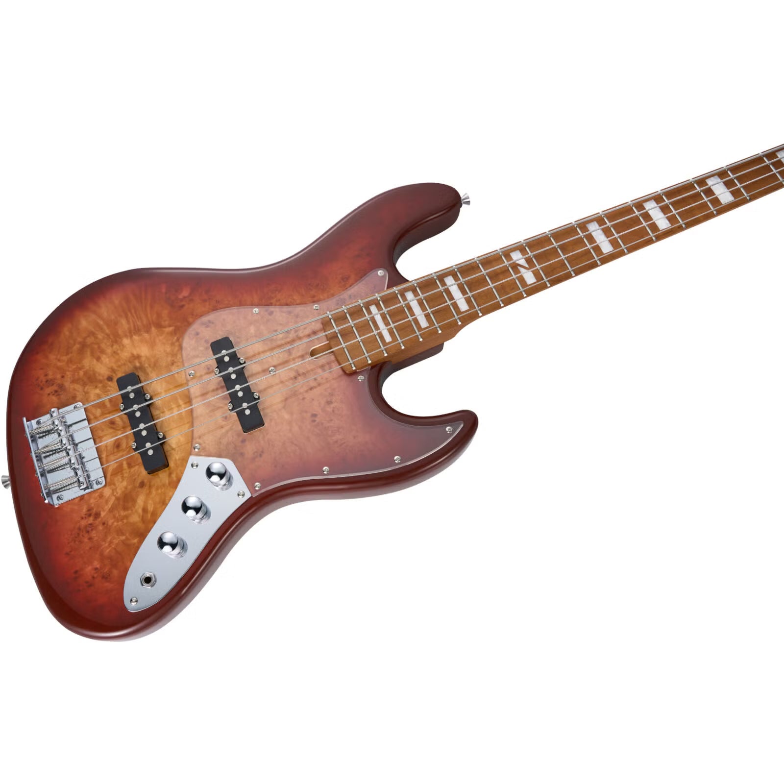 MBJ420 JZ-Style Electric Bass Guitar(RED BURST)