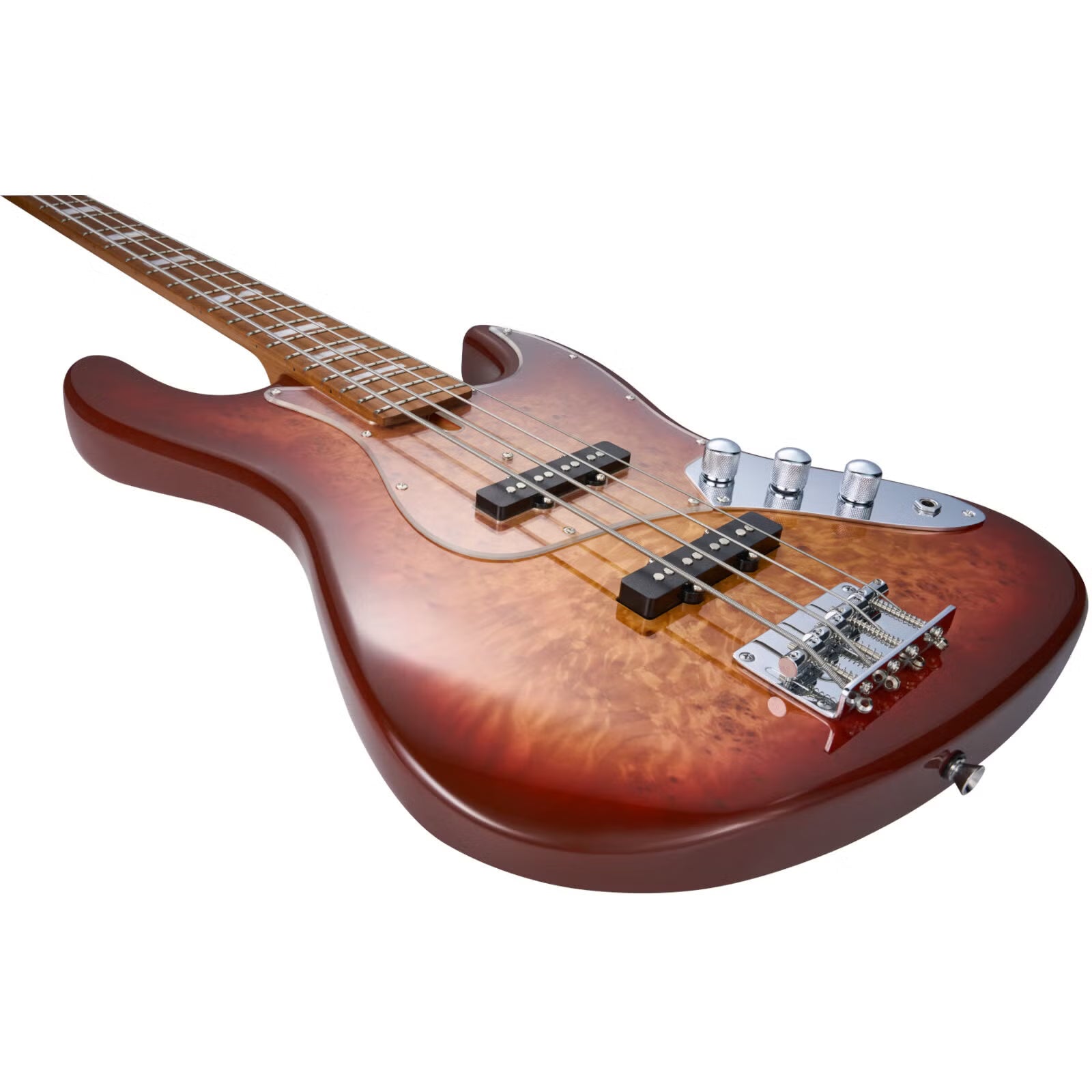 MBJ420 JZ-Style Electric Bass Guitar(RED BURST)