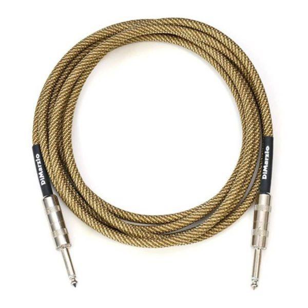 18 Ft Guitar Cable Vintage Tweed - Accessories - Cables & Adaptors by Dimarzio at Muso's Stuff