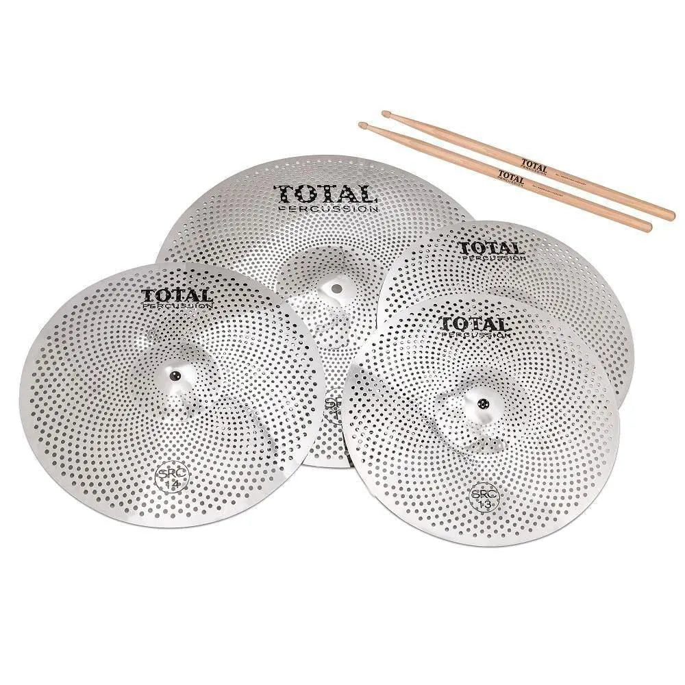 Silent Cymbal Set 13/14/18-Drums & Percussion - Cymbals-Total Percussion-Muso's Stuff 