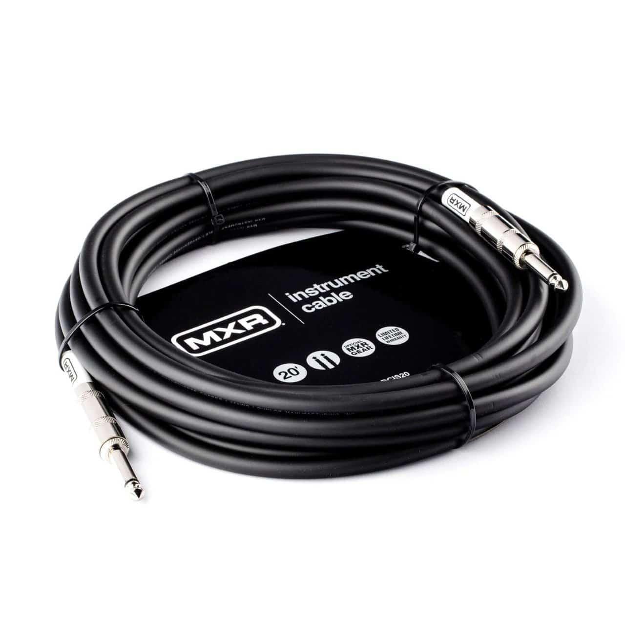 20 Ft Instrument Cable - Accessories - Cables & Adaptors by MXR at Muso's Stuff