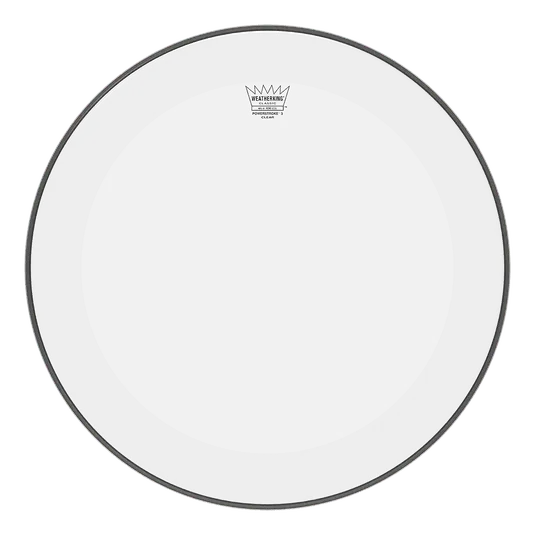Remo Powerstroke 3 20-Inch Clear Bass Drumhead with Falam