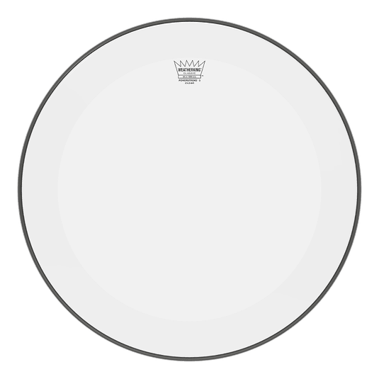20 inch Powerstroke 3 Clear Classic Fit Bass DrumHead - Drums & Percussion - Drum Heads by Remo at Muso's Stuff