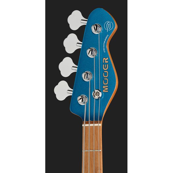 BJ410 Bass Guitar Metal Blue w/gig bag