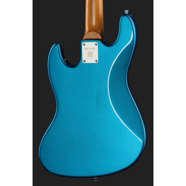 BJ410 Bass Guitar Metal Blue w/gig bag