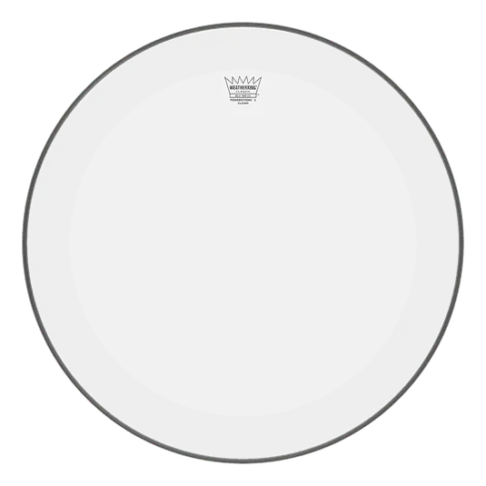 Remo Powerstroke 3 22-Inch Clear Bass Drumhead with Falam