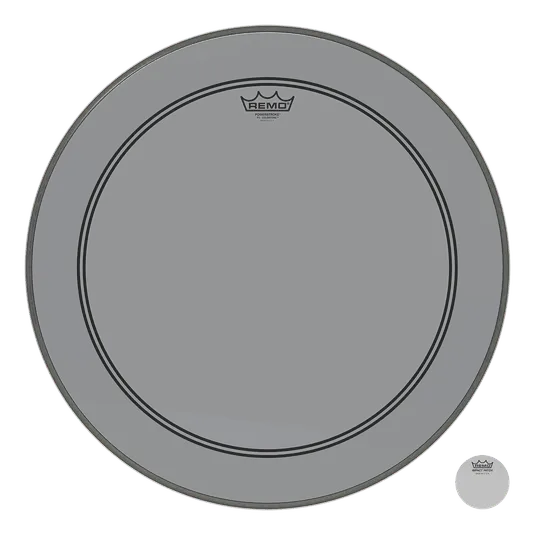 Remo 22-Inch Colortone Powerstroke 3 Smoke Drumhead