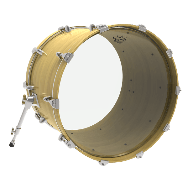 24 Inch Bass Drum Head Clear - Drums & Percussion - Drum Heads by Remo at Muso's Stuff