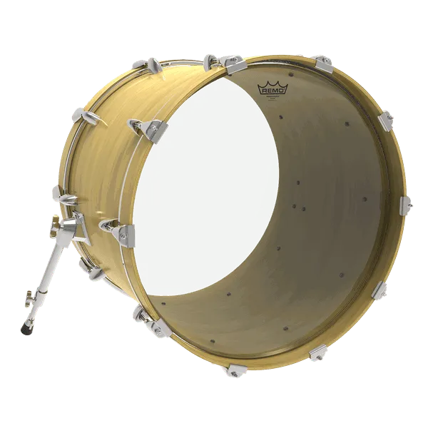 24 Inch Bass Drum Head Clear--Muso's Stuff 