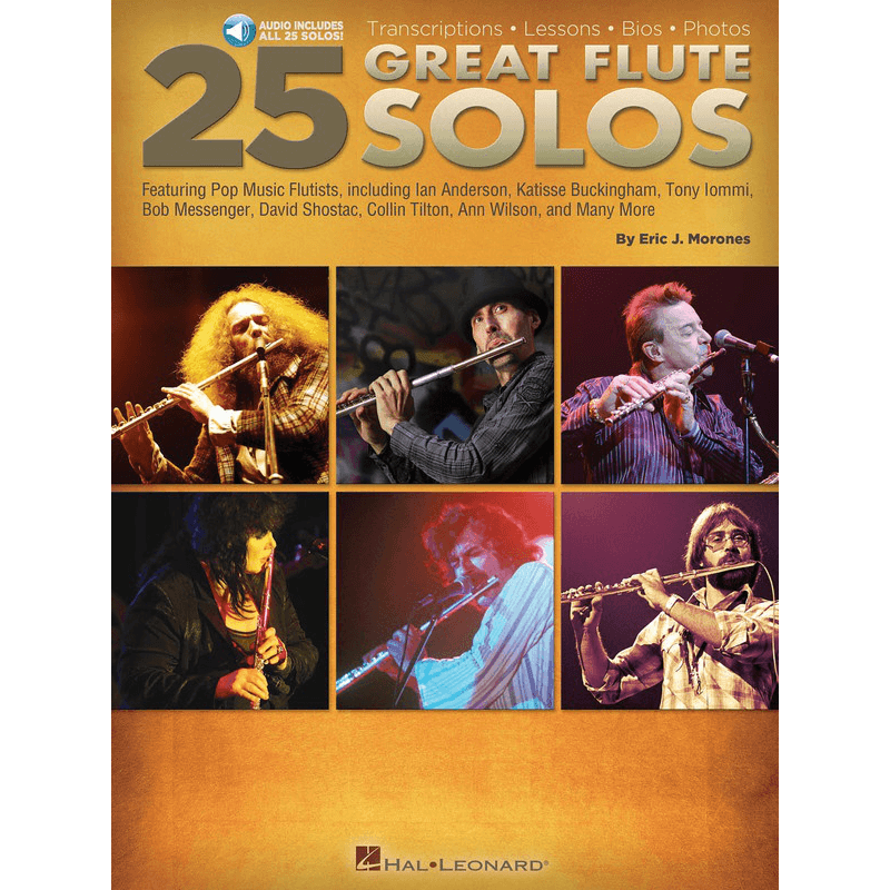 25 Great Flute Solos - Print Music by Hal Leonard at Muso's Stuff