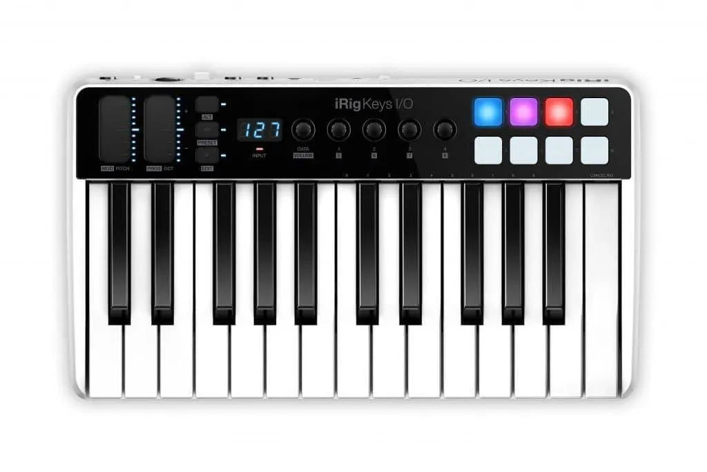 IK Multimedia iRig Keys I/O 25 MIDI Keyboard & Audio Interface