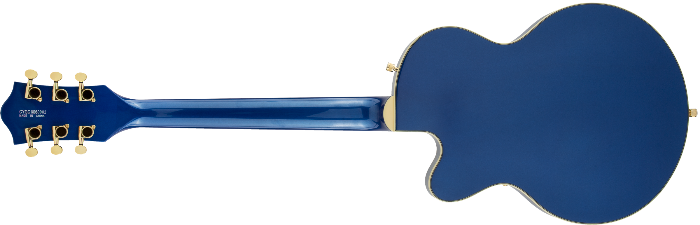 G5655TG Electromatic Center Block Jr. Single-Cut with Bigsby and Gold Hardware Laurel Fingerboard Azure Metallic