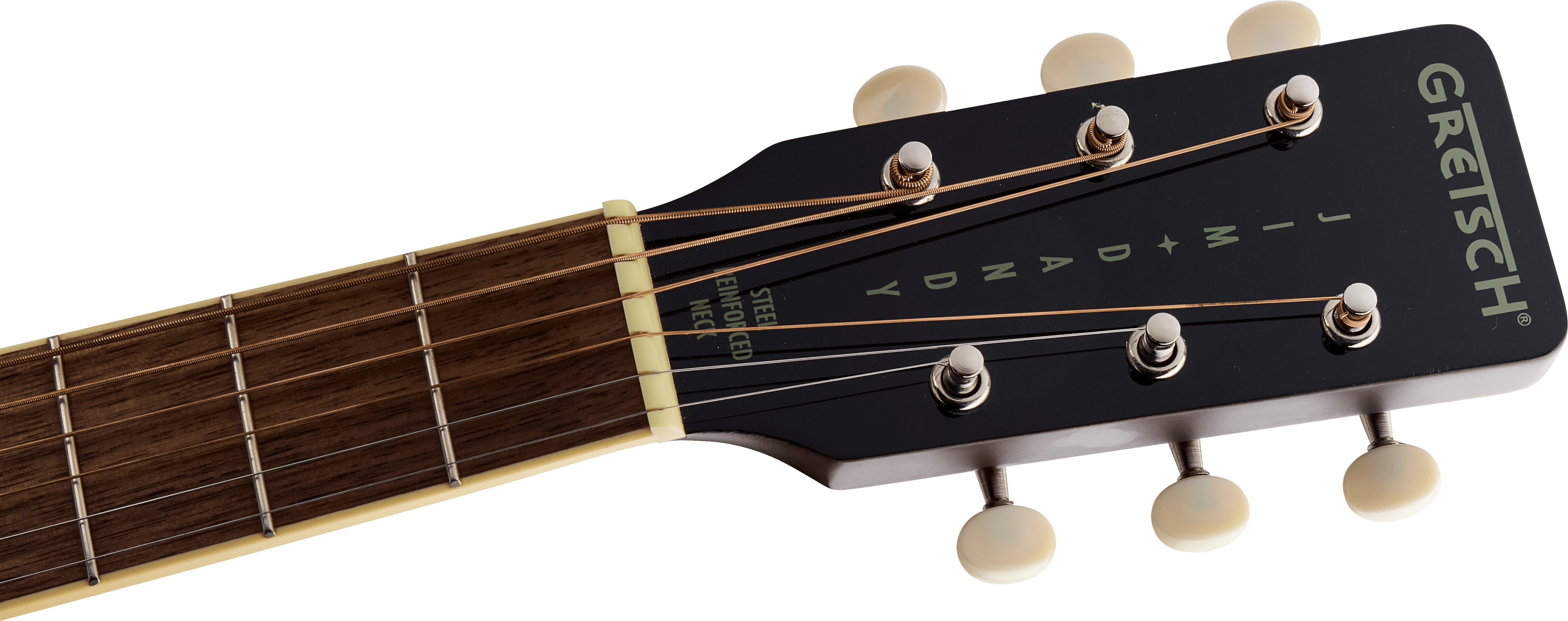 Jim Dandy Parlor LTD Solid Top Walnut Fingerboard Heritage Burst