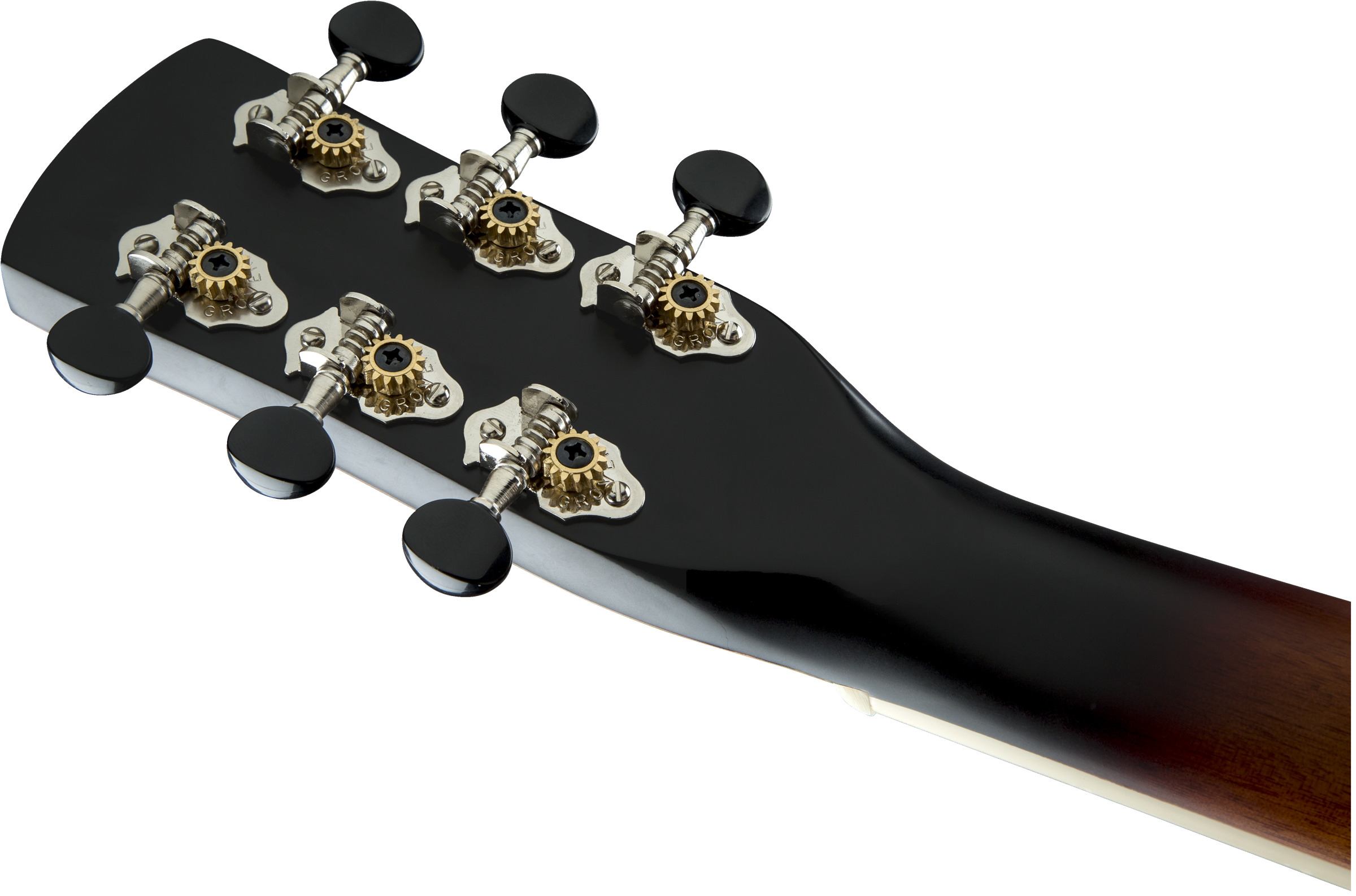 G9241 Alligator Biscuit Round-Neck Resonator Guitar with Fishman Nashville Pickup 2-Color Sunburst