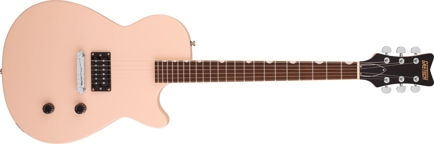 Streamliner Jet Club 1 Pickup Laurel Fingerboard Jet Shell Pink