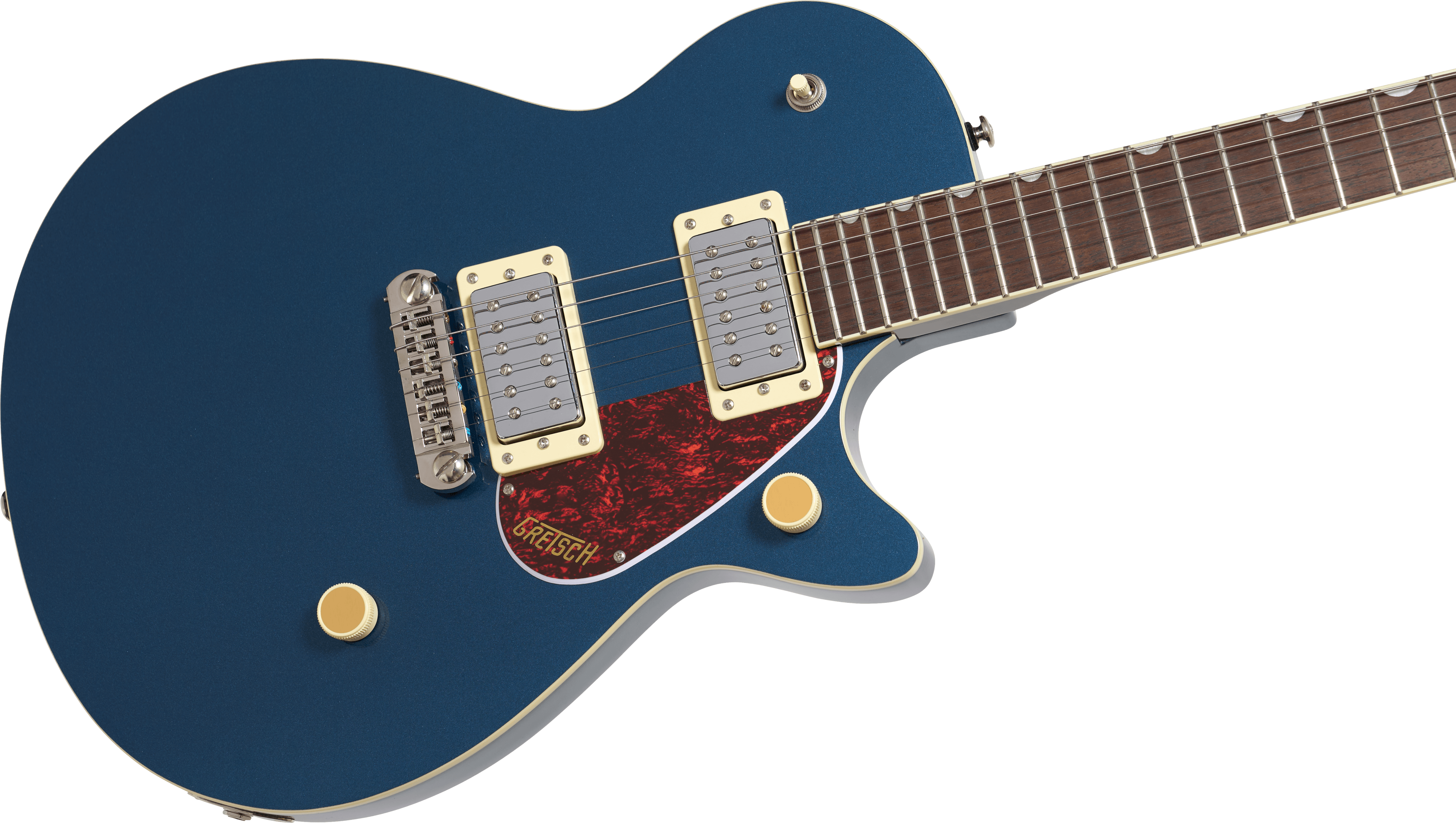 Streamliner Jet Club Single-Cut with Wraparound Laurel Fingerboard Dark Denim