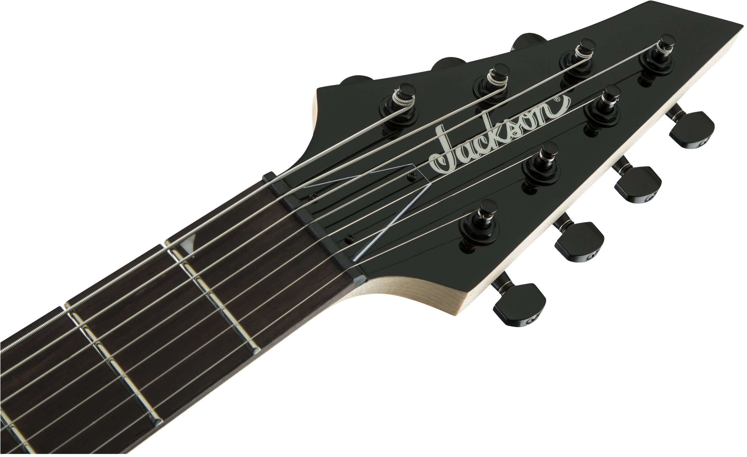 JS Series Rhoads JS22-7 RR HT Amaranth Fingerboard Satin Black