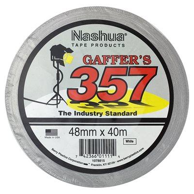 357 Gaffer Tape in Silver (48mm/40m) - Gaffer Tape by Nashua at Muso's Stuff