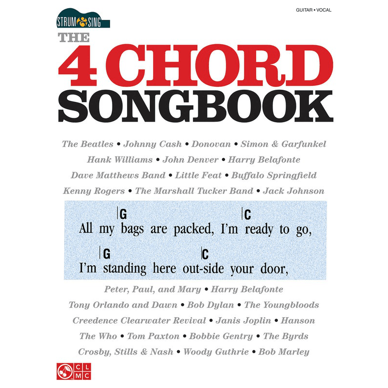 4 CHORD SONGBOOK STRUM & SING CHORDS & LYRICS - Print Music by Hal Leonard at Muso's Stuff