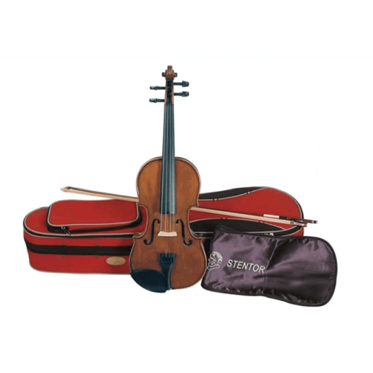 Stentor 4/4 Violin Student 2 Satin-Orchestral - Strings Section-Stentor-Muso's Stuff 