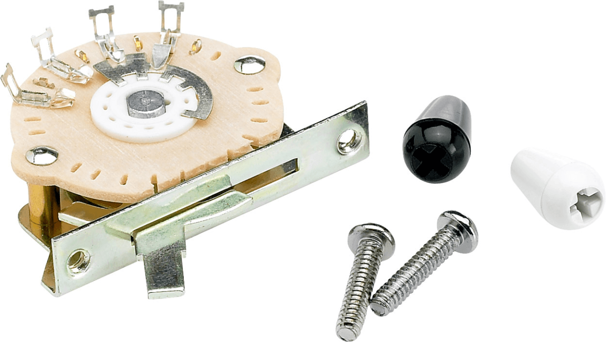 5-Position Modern-Style Stratocaster Pickup Selector Switch - Guitars - Parts and Accessories by Fender at Muso's Stuff