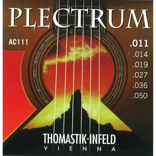 Plectrum 11/50 AC111 Acoustic Guitar Strings Set-Strings - Acoustic Guitar-Thomastik-Infel-Muso's Stuff 