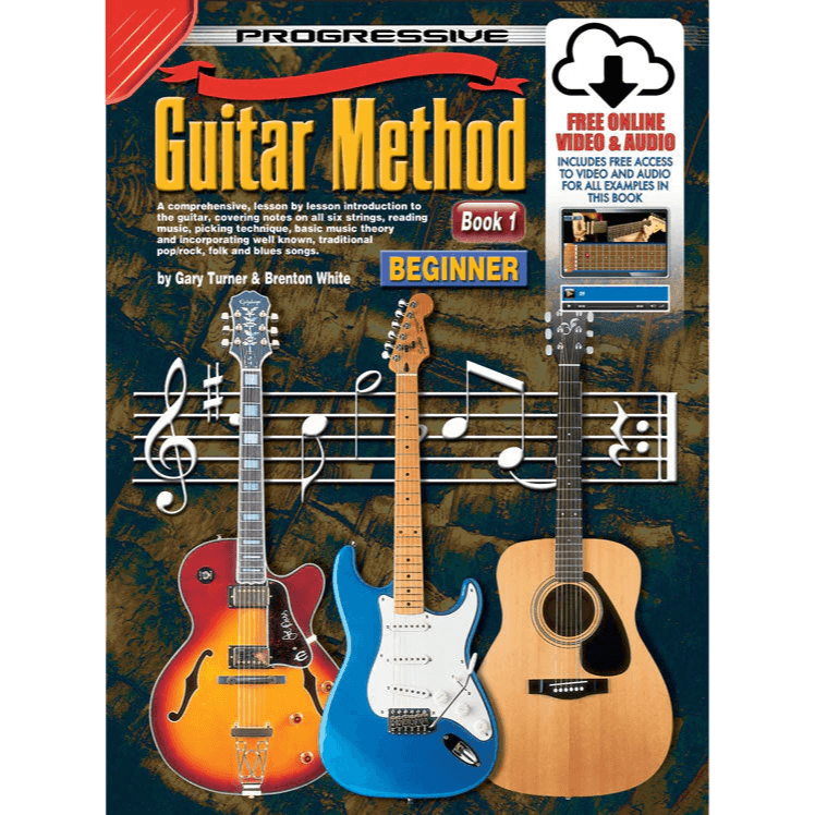 54048 Progressive Guitar Mth Bk 1 Online Media - Print Music by Koala at Muso's Stuff