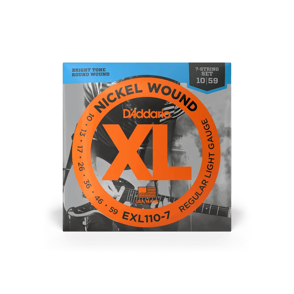 10/56 7 String Electric Guitar, NW, Regular Light-Strings - Electric Guitar-Muso's Stuff 