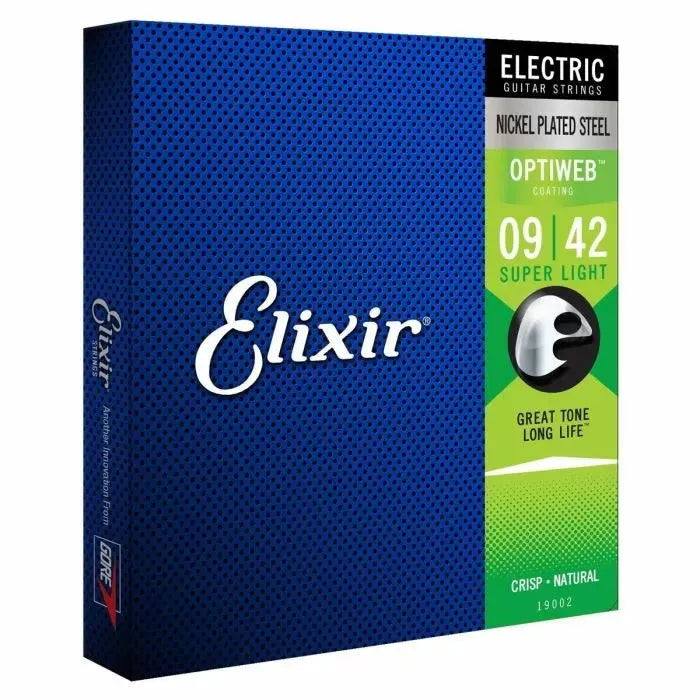 9-42 Optiweb Electric Guitar Strings-Strings - Electric Guitar-Muso's Stuff 