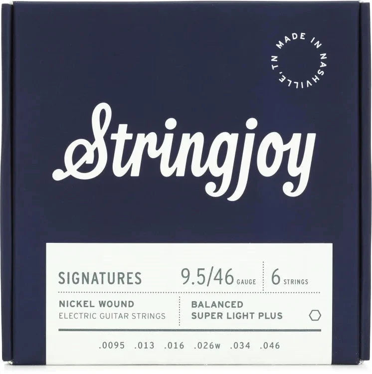 Signatures | Balanced Super Light Plus Gauge (9.5-46) Nickel Wound Electric Guitar Strings