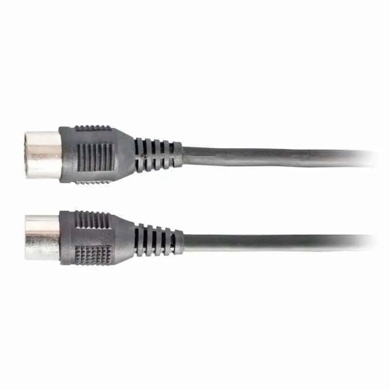 AMS 6ft Midi Lead Black-Accessories - Cables & Adaptors-Muso's Stuff 