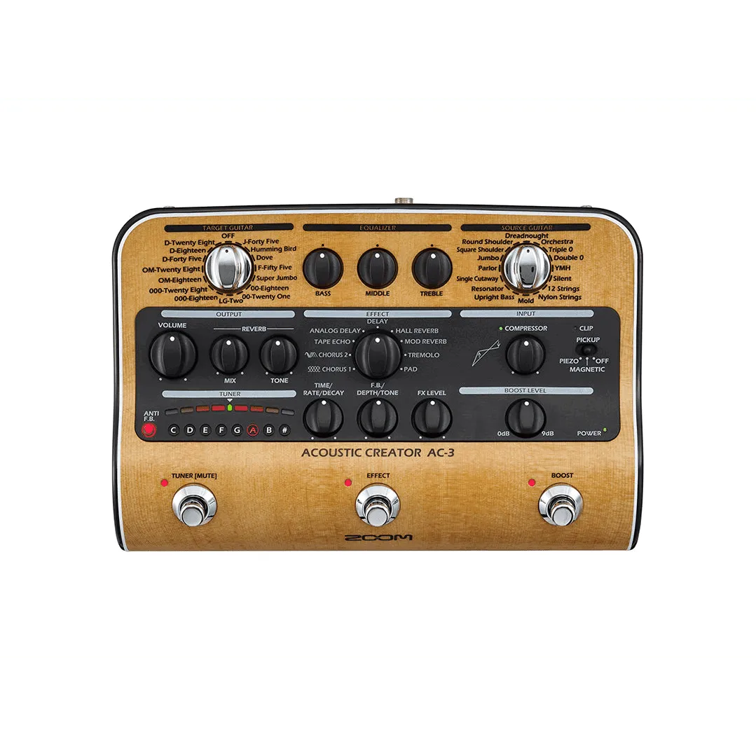 Ac-3 Acoustic Creator Effects And Amp Simulation-Guitar - Effects Pedals-Muso's Stuff 
