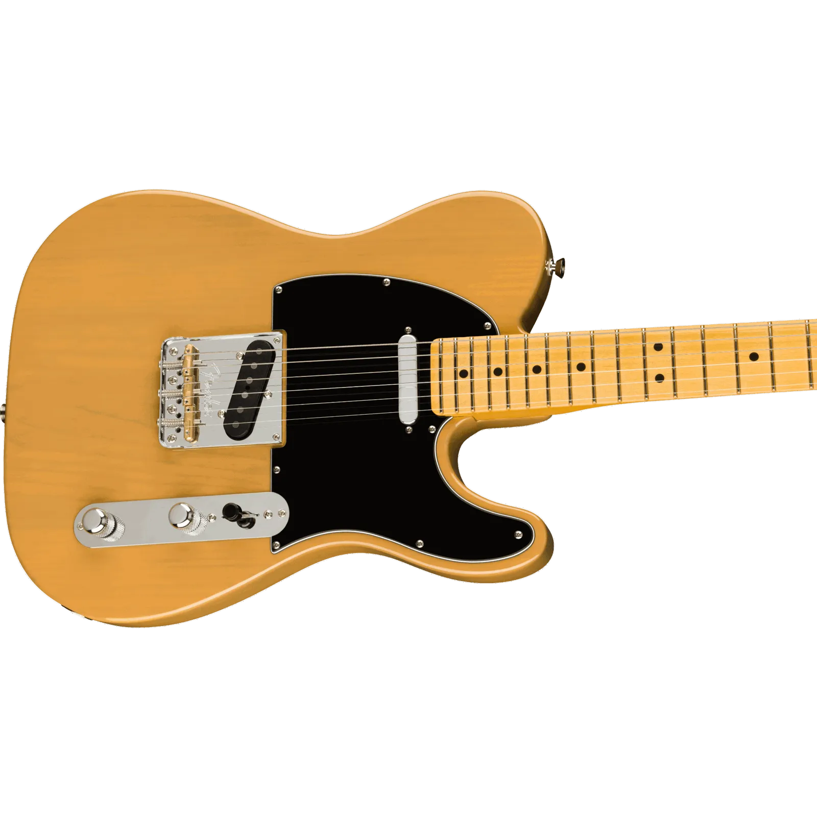 American Professional II Telecaster Maple Fingerboard Butterscotch Blonde--Muso's Stuff 
