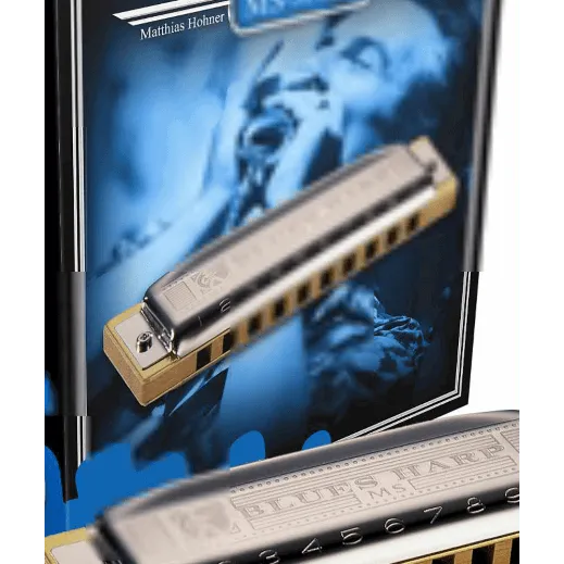 B Flat Harmonica Diatonic 10 Hole 20 Reed New Bx--Muso's Stuff 