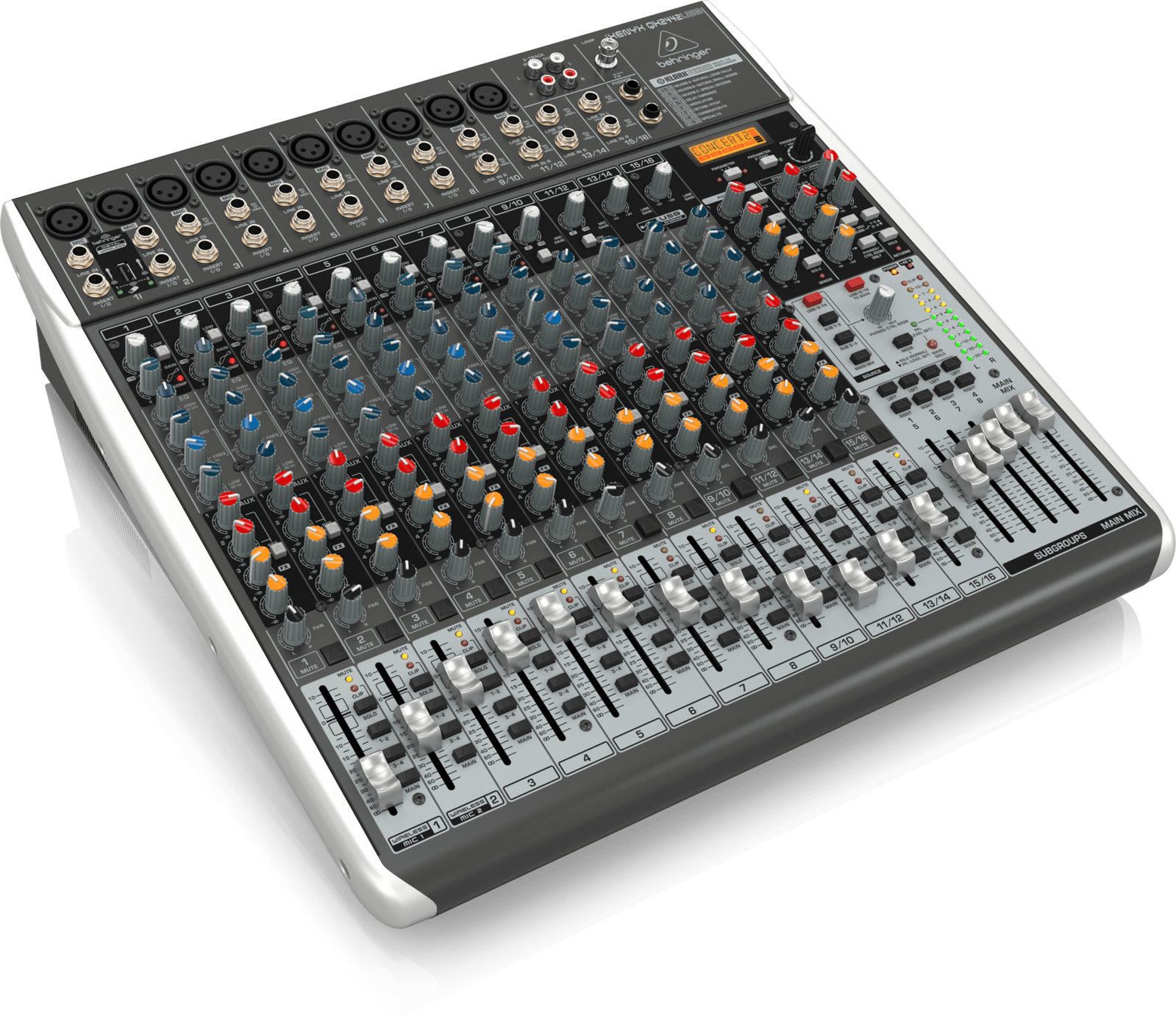 Behringer - Xenyx QX2442USB Mixer--Muso's Stuff 