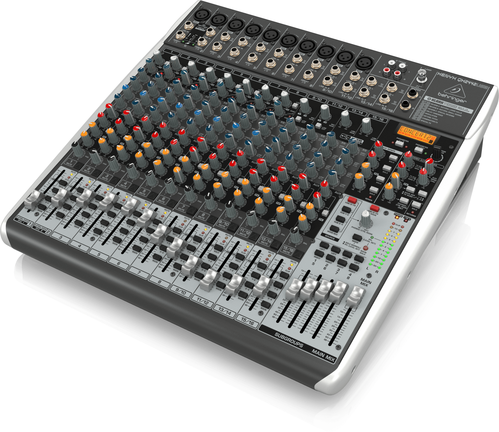 Behringer - Xenyx QX2442USB Mixer--Muso's Stuff 