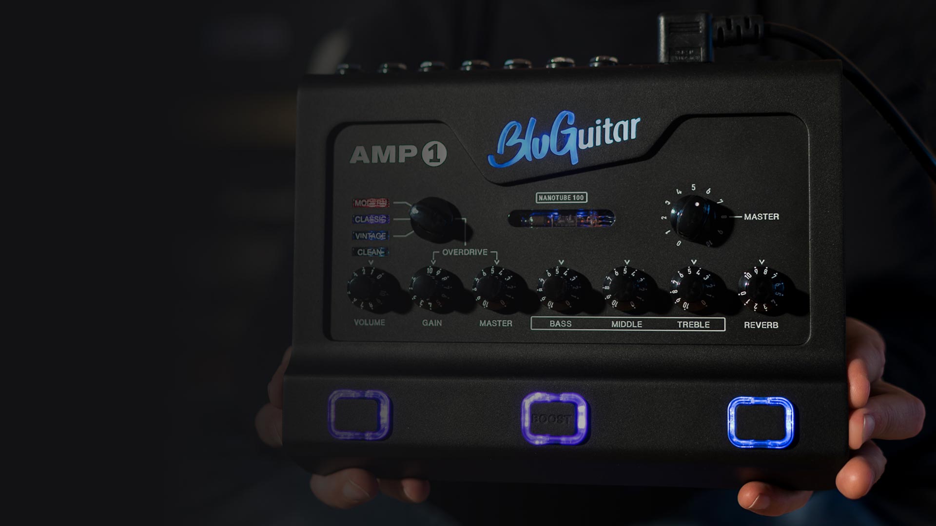 BluGuitar Amp 1 Iridium Edition Guitar Amplifier with Nanotube Technology (100w)