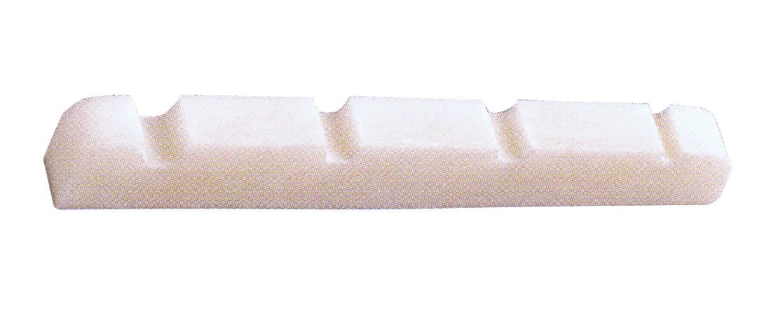 Bone Nut 4St Bass Slotted--Muso's Stuff 