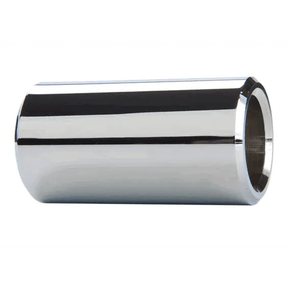 Bottleneck Slide 19 X 27 X 51mm ChroMedium Brass-Slides & Tone Bars-Muso's Stuff 